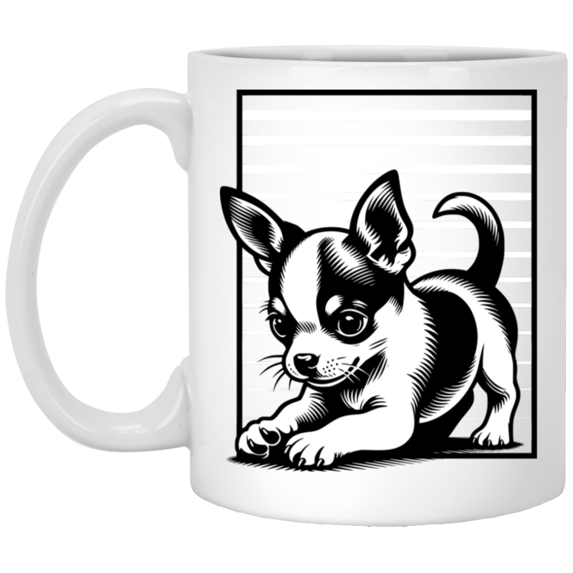 Chihuahua Stripes - Mugs