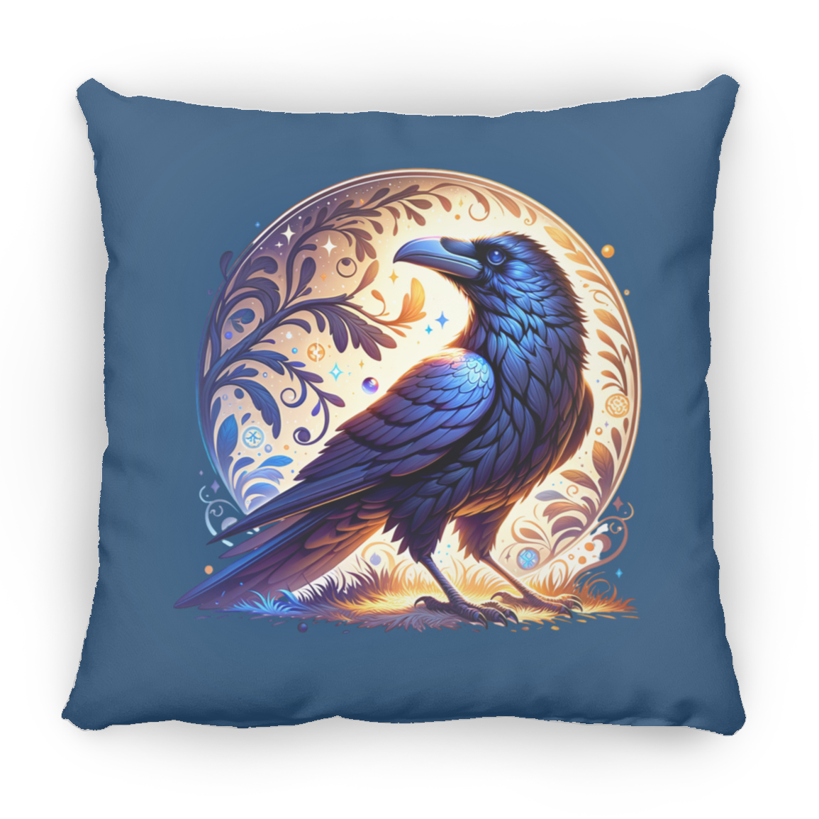 Raven Sphere - Throw Pillows