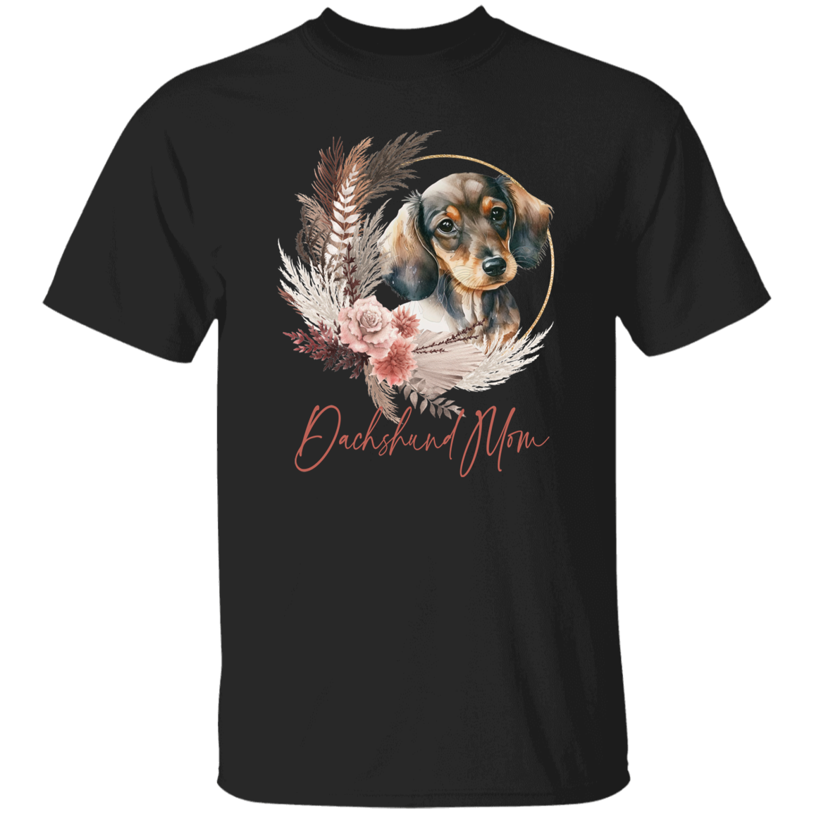 Dachshund Mom Boho Wreath Tshirts, Hoodies and Sweatshirts