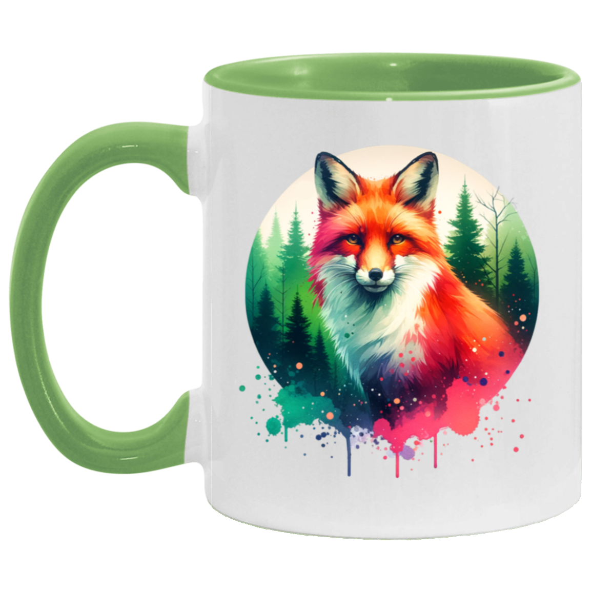 Fox Forest Circle - Mugs
