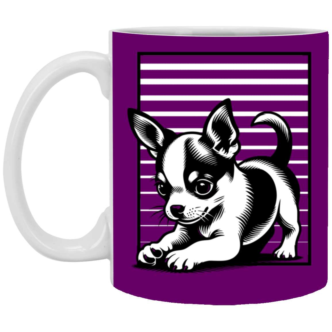 Chihuahua Stripes - Mugs
