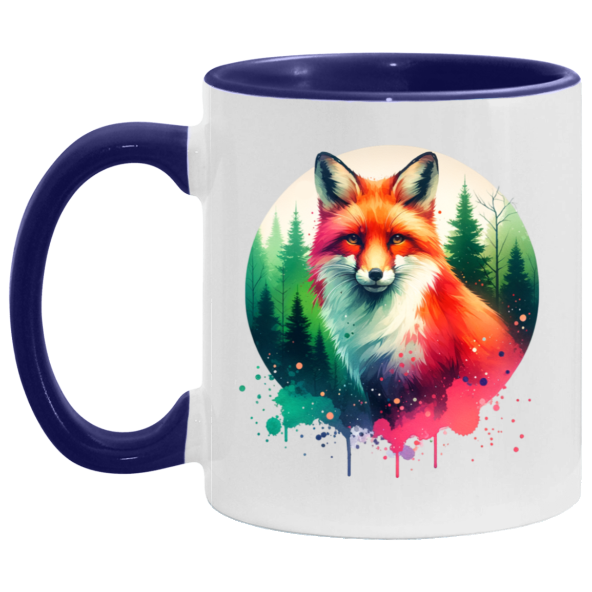 Fox Forest Circle - Mugs