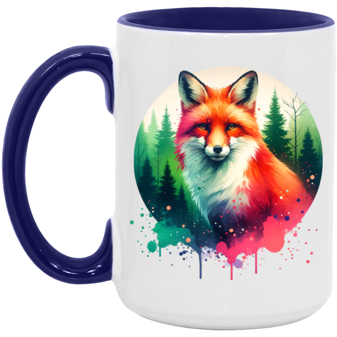 Fox Forest Circle - Mugs