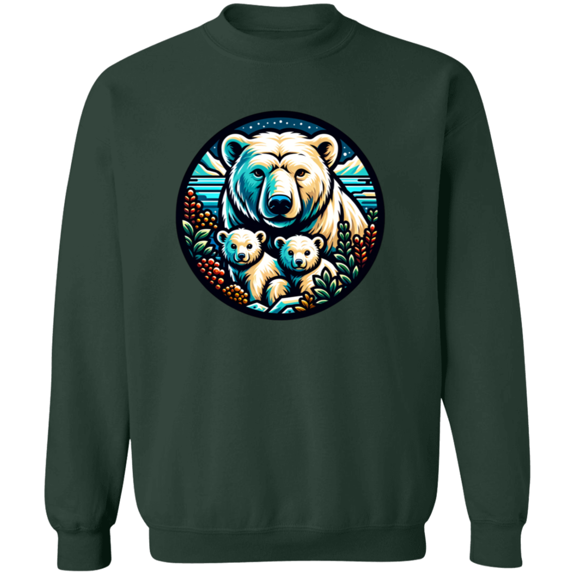 Polar Bear Circle - T-shirts, Hoodies and Sweatshirts