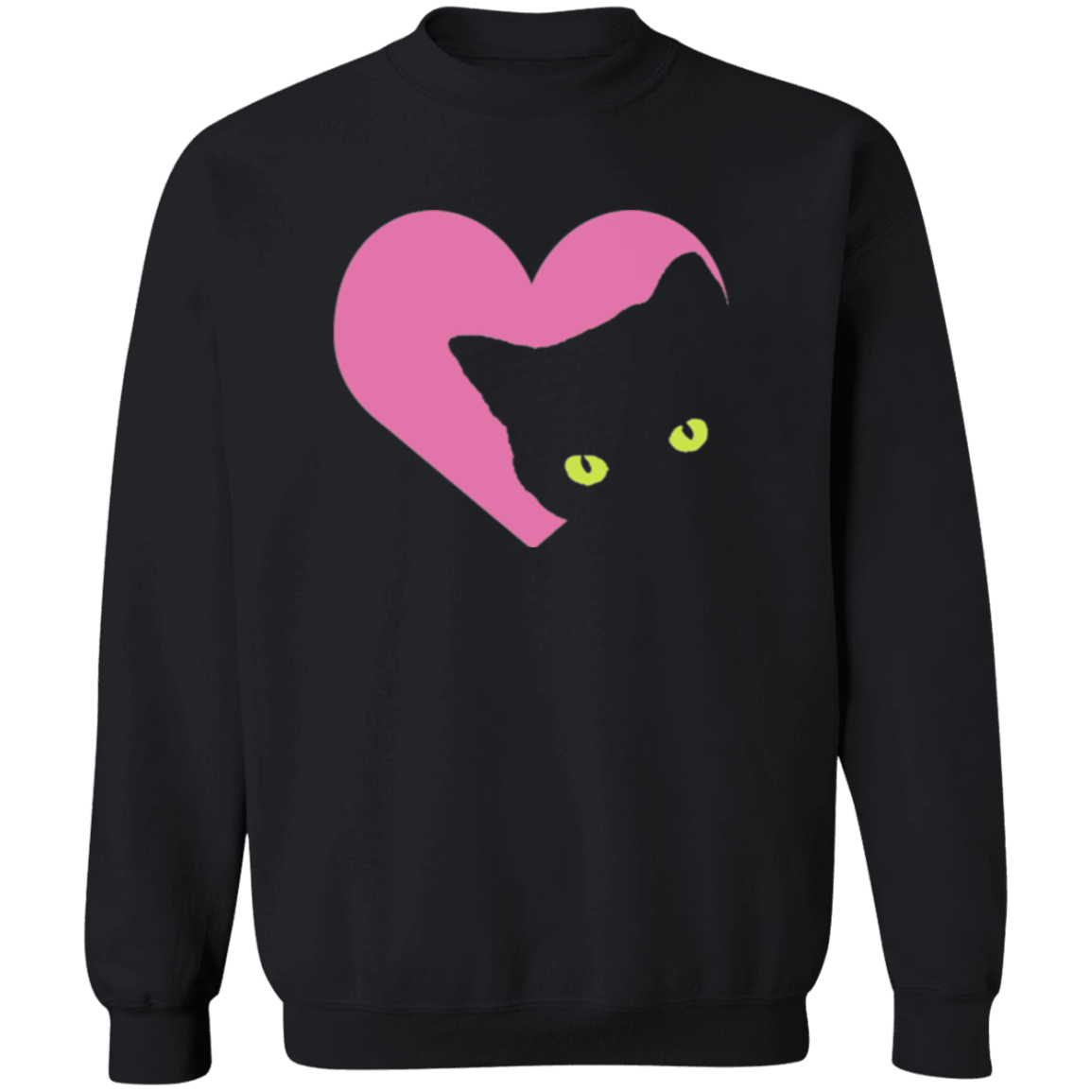 Black Cat Heart - T-shirts, Hoodies and Sweatshirts