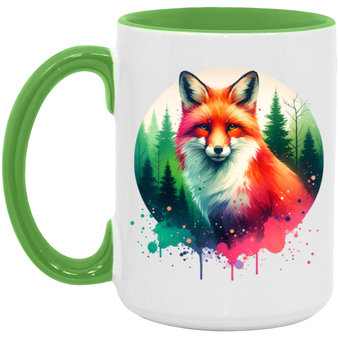 Fox Forest Circle - Mugs