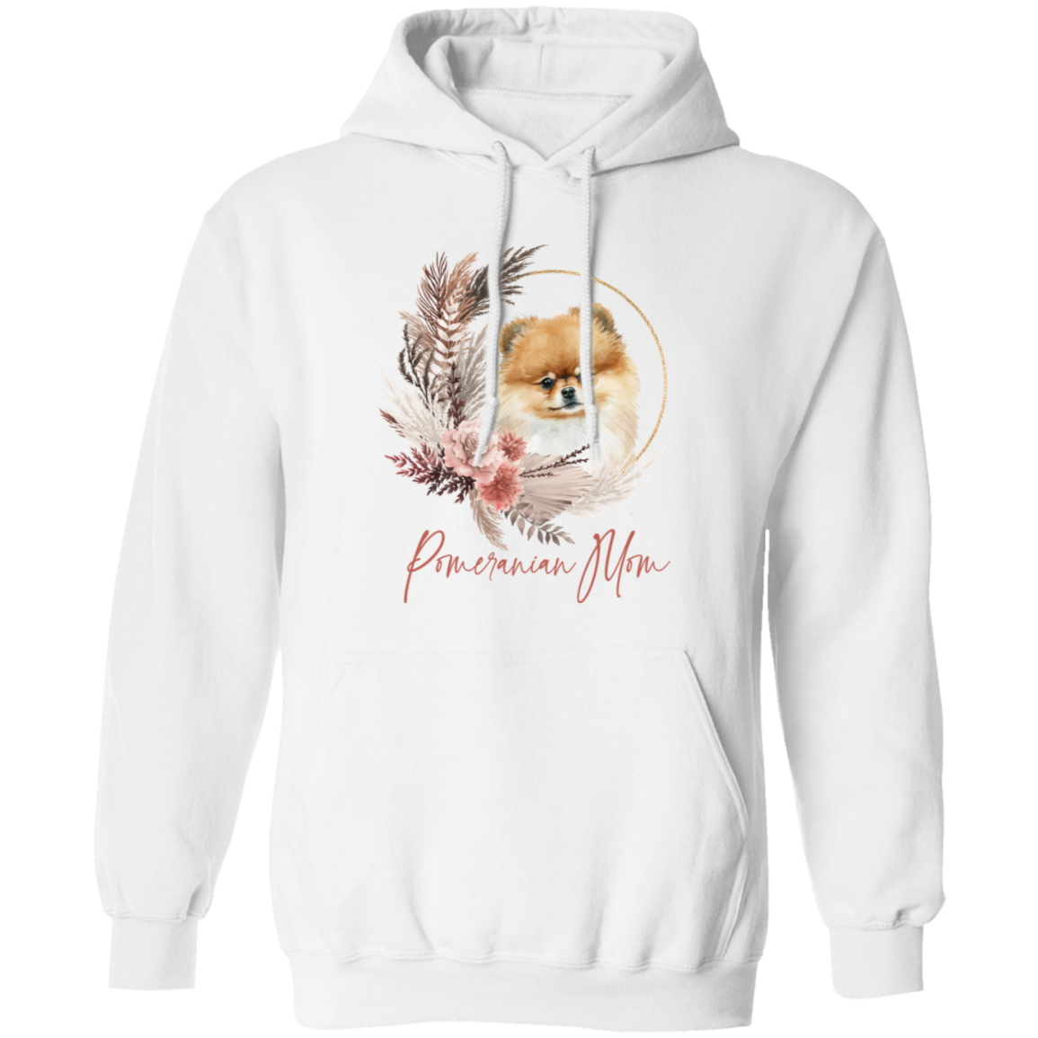 Pomeranian Mom Boho Wreath - T-shirts, Hoodies and Sweatshirts