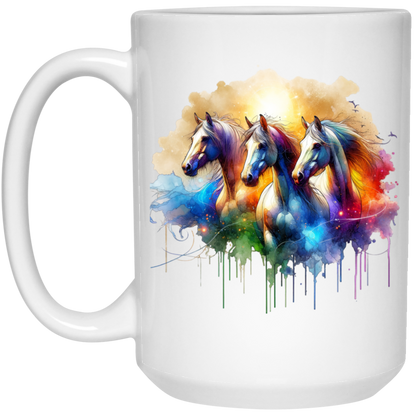 Horse Trio - Mugs