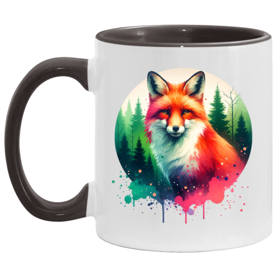 Fox Forest Circle - Mugs