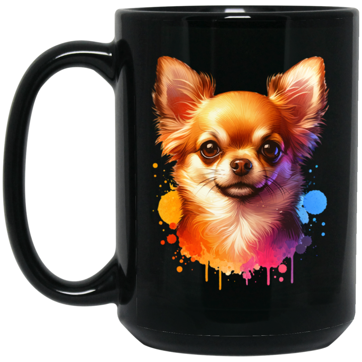Red Chihuahua Mugs