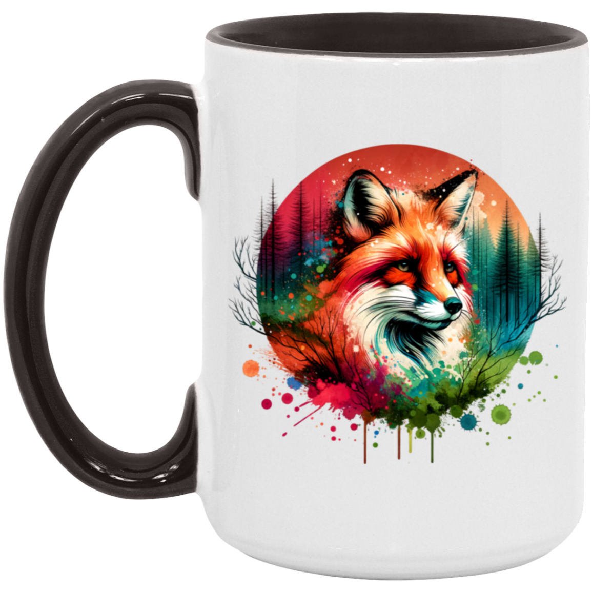 Fox Portrait - Mugs