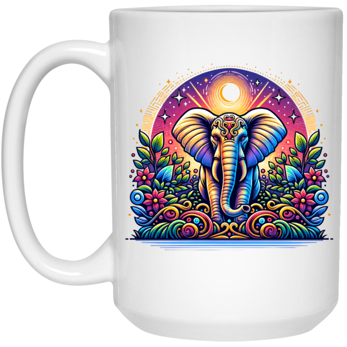 Jungle Elephant - Mugs