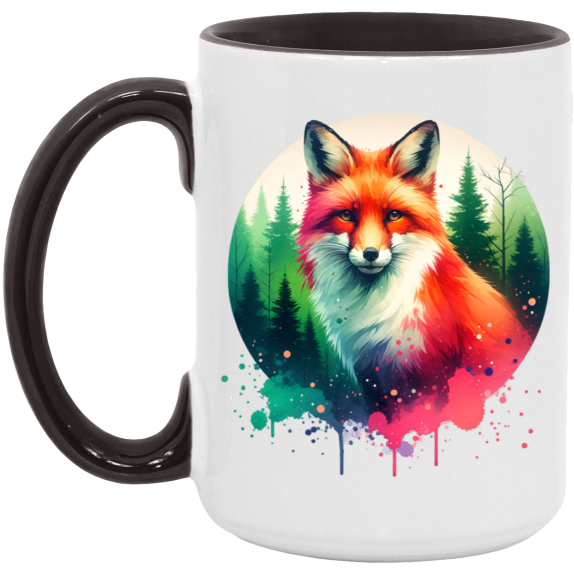 Fox Forest Circle - Mugs