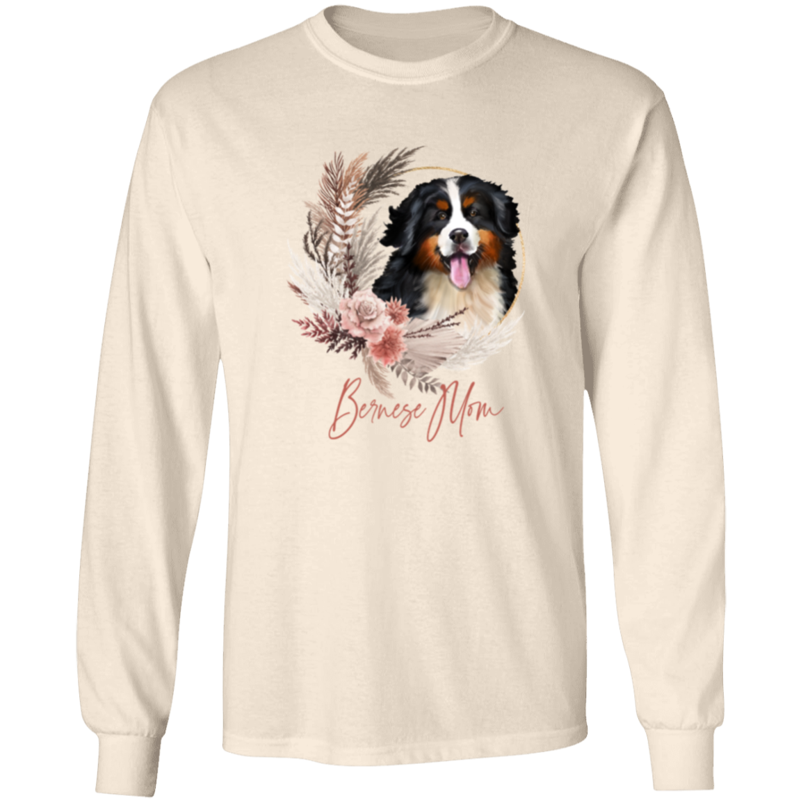Bernese Mom Boho Wreath - T-shirts, Hoodies and Sweatshirts