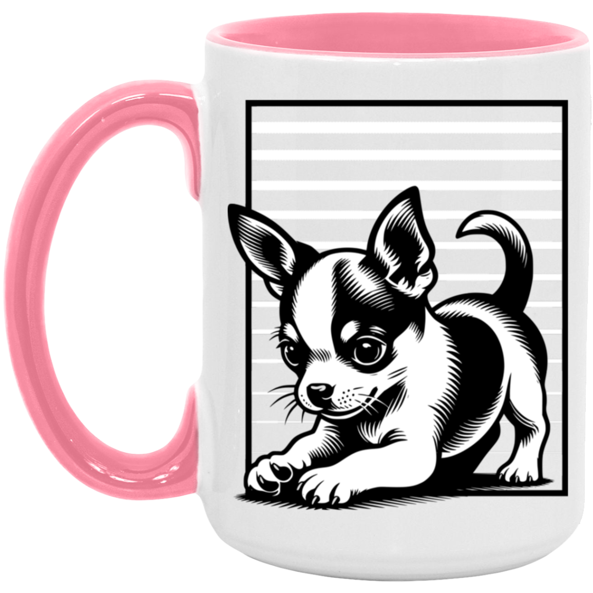 Chihuahua Stripes - Mugs