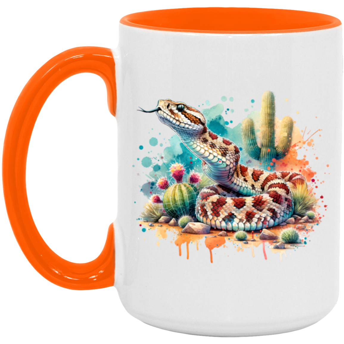 Rattlesnake Scenting the Air - Mugs