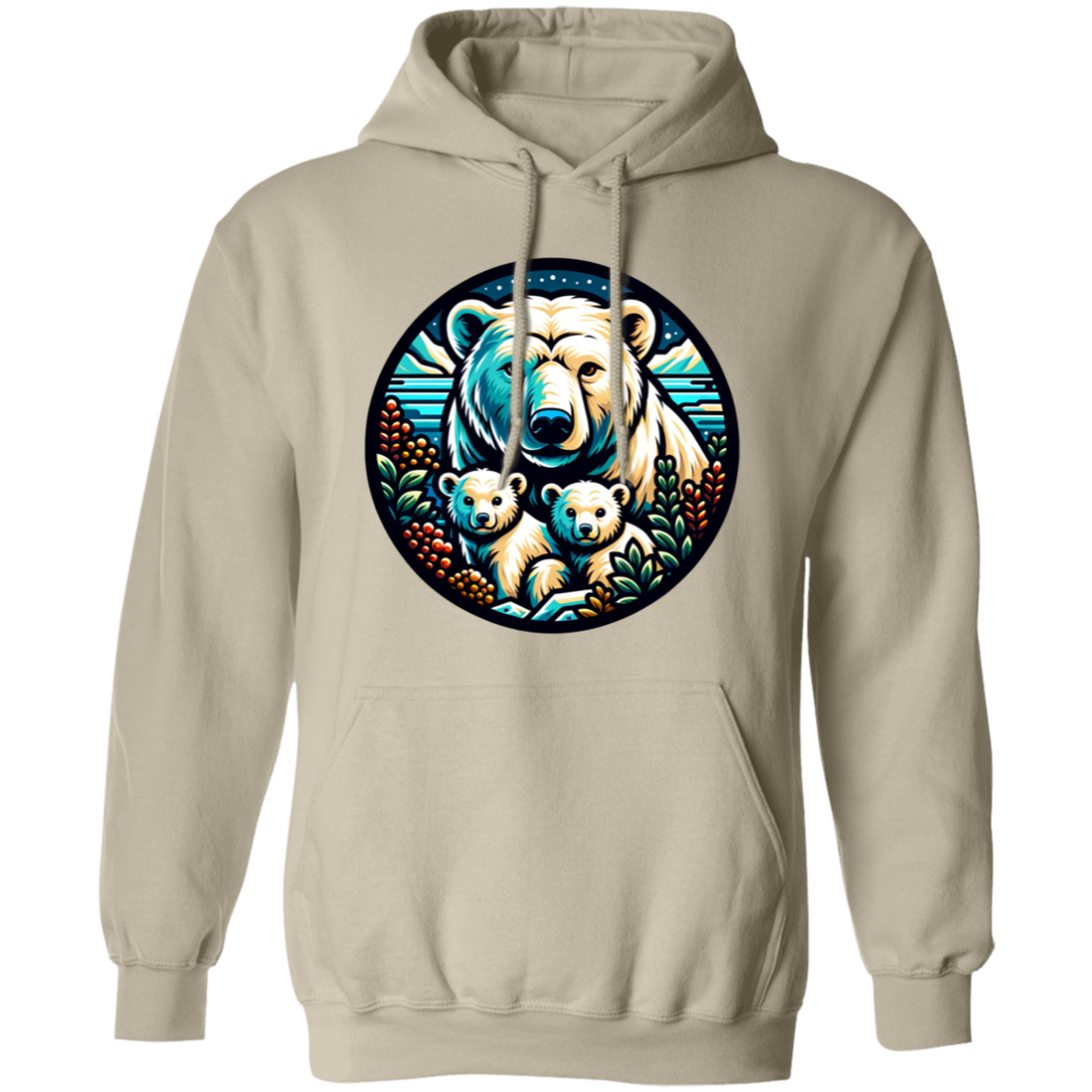 Polar Bear Circle - T-shirts, Hoodies and Sweatshirts