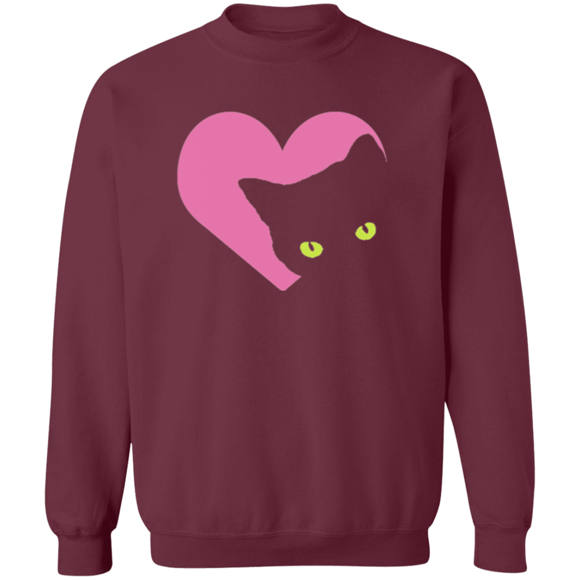 Black Cat Heart - T-shirts, Hoodies and Sweatshirts