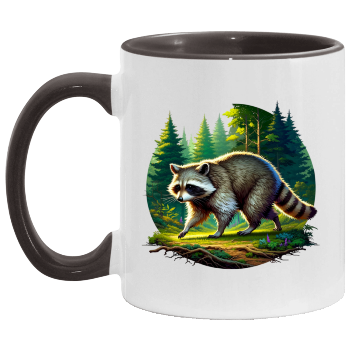 Walking Raccoon - Mugs