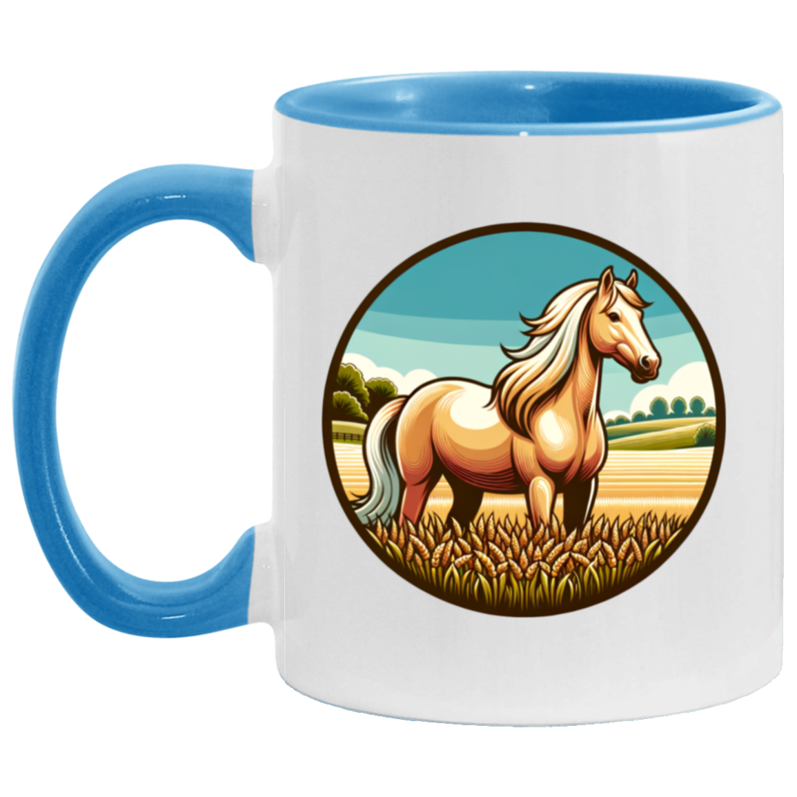 Palomino Wheat Field Mugs