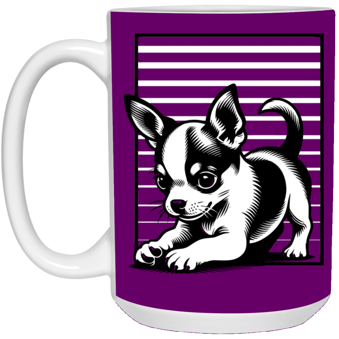 Chihuahua Stripes - Mugs