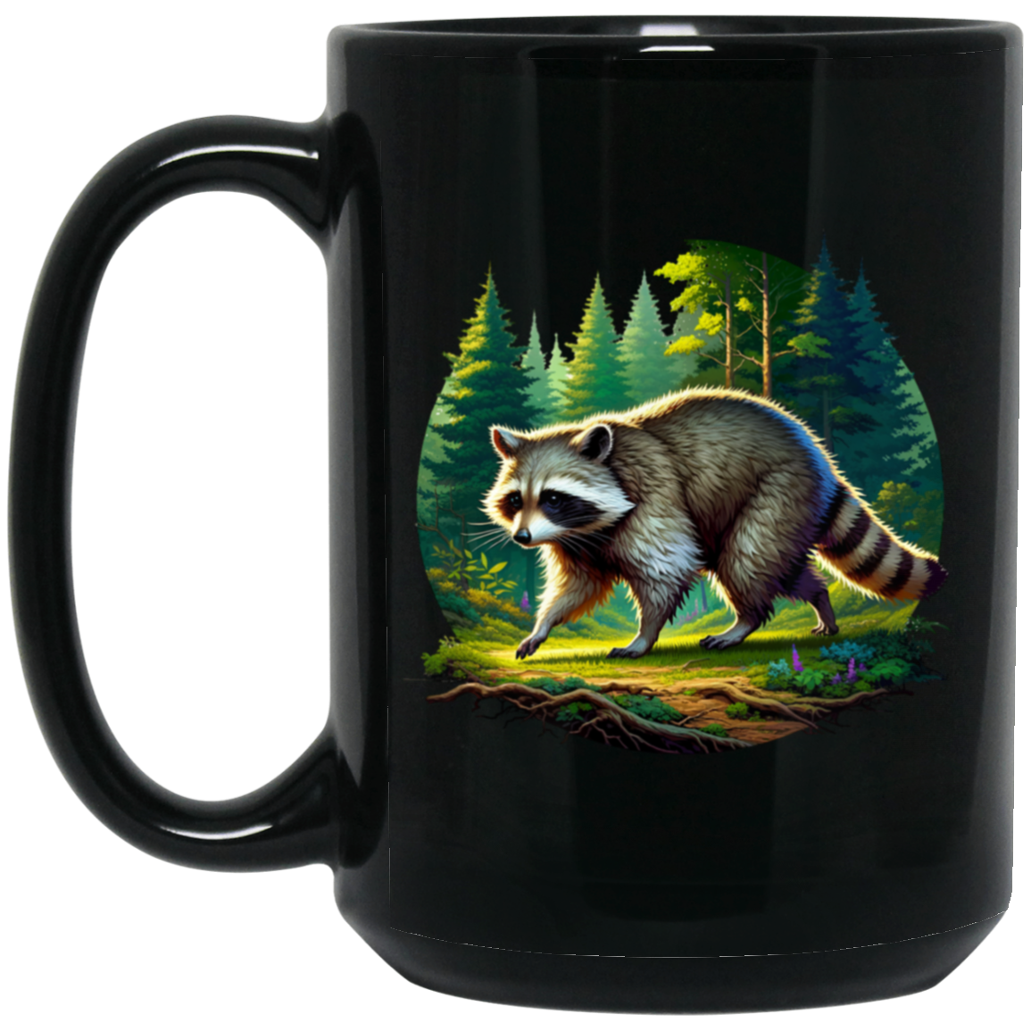 Walking Raccoon - Mugs