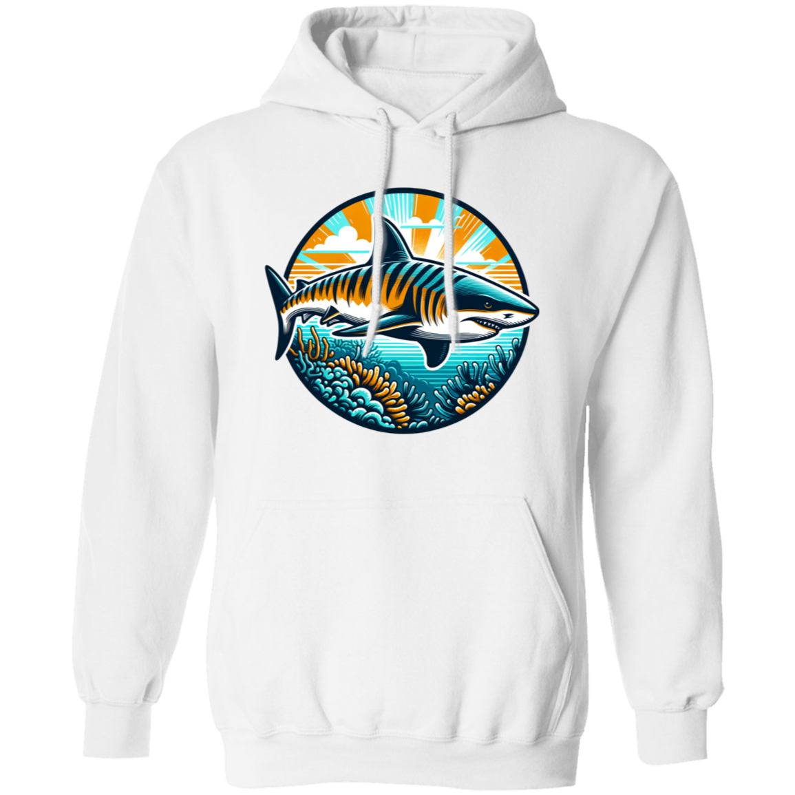 Tiger Shark graphic - T-shirts, Hoodies and Sweatshirts