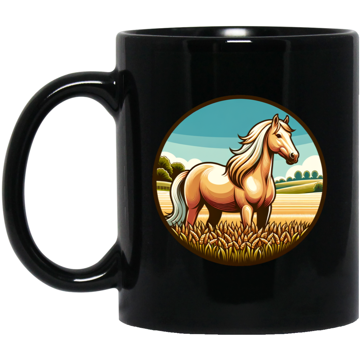Palomino Wheat Field Mugs