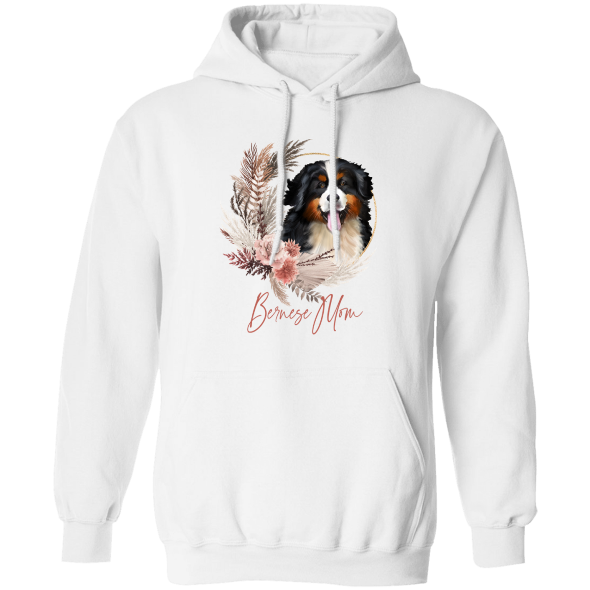 Bernese Mom Boho Wreath - T-shirts, Hoodies and Sweatshirts