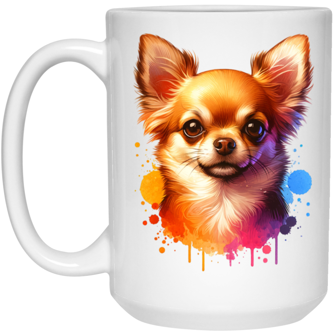 Red Chihuahua Mugs