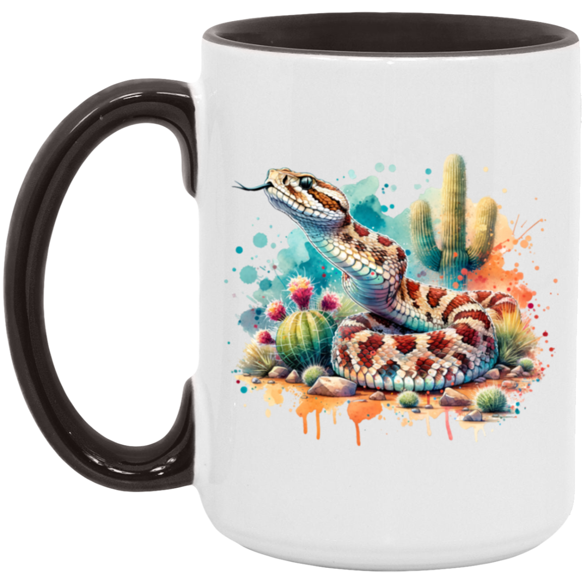 Rattlesnake Scenting the Air - Mugs