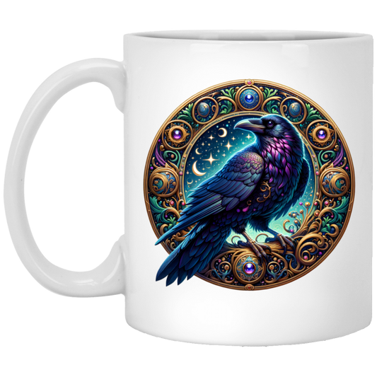 Raven Medallion Mugs