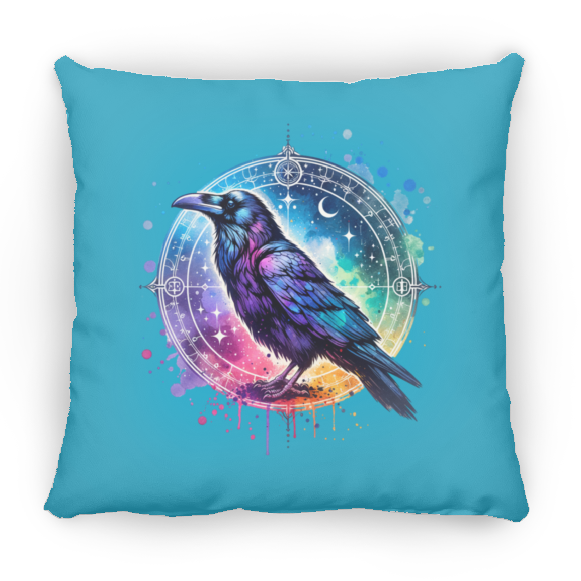 Raven Compass - Throw Pillows