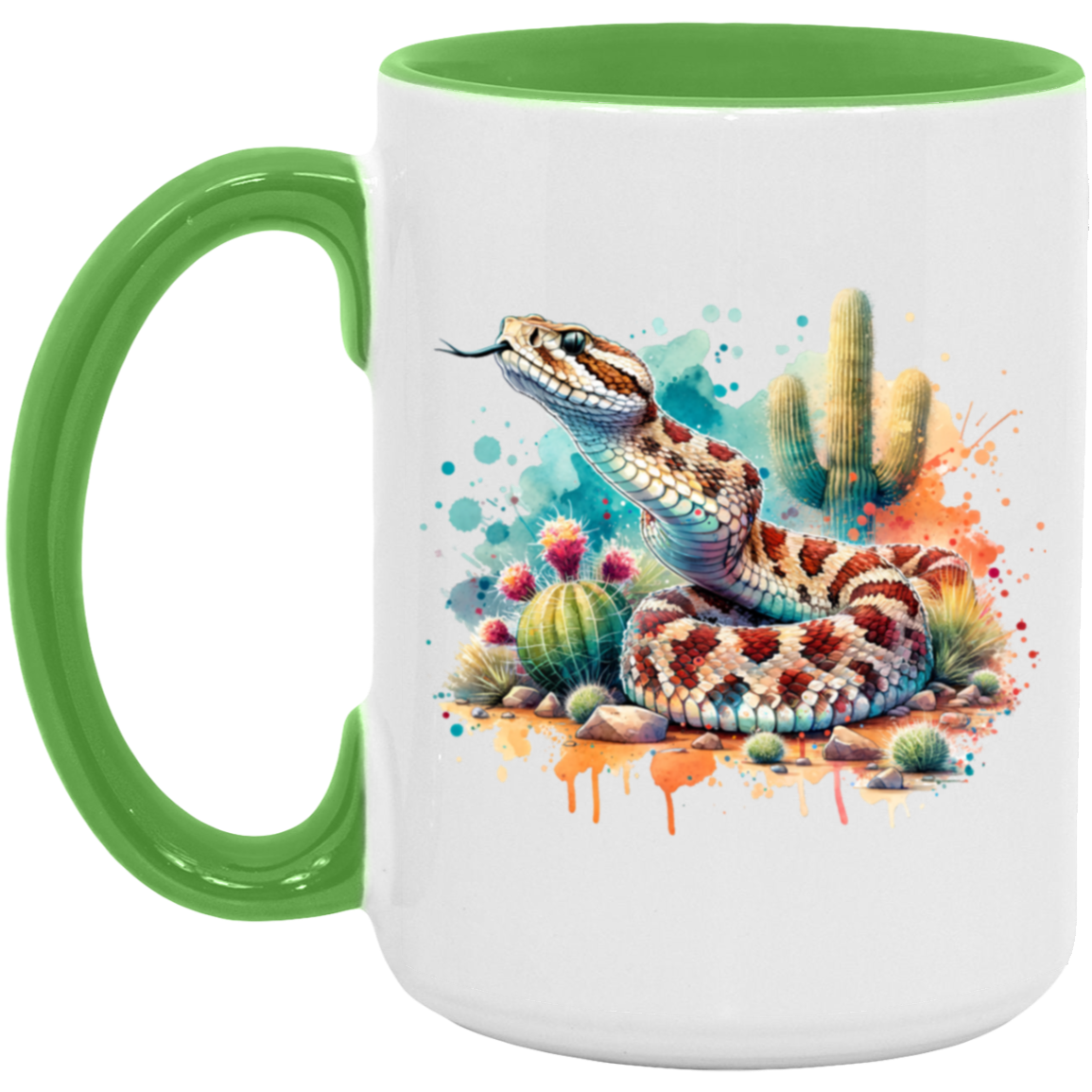 Rattlesnake Scenting the Air - Mugs
