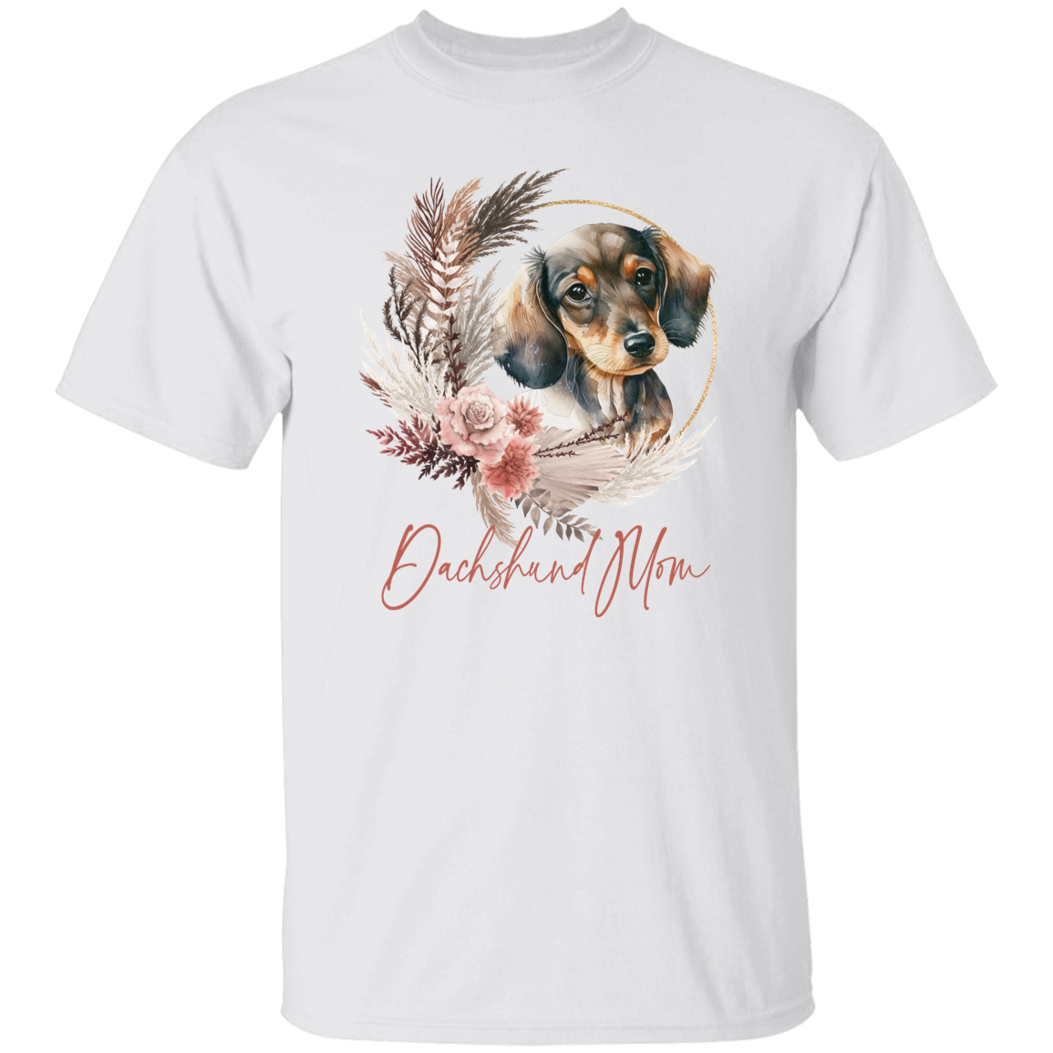 Dachshund Mom Boho Wreath Tshirts, Hoodies and Sweatshirts