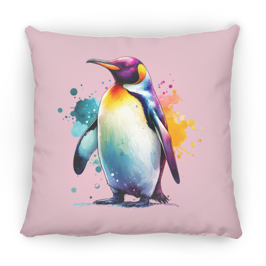 Watercolor Penguin  - Throw Pillows