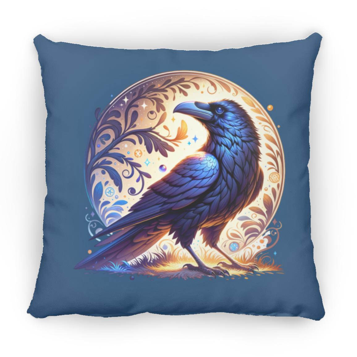 Raven Sphere - Throw Pillows