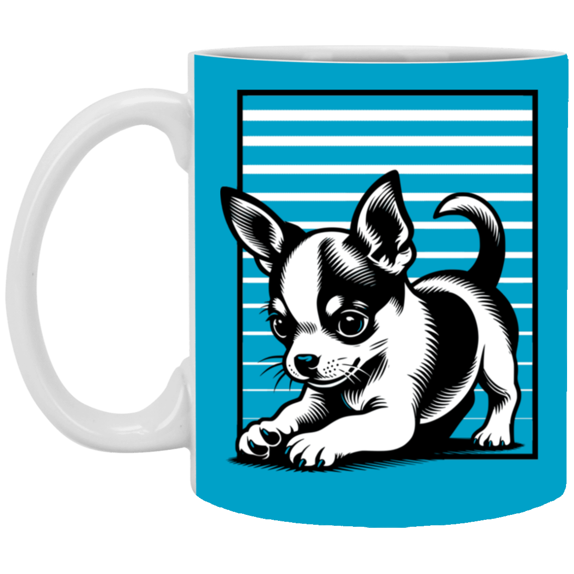Chihuahua Stripes - Mugs