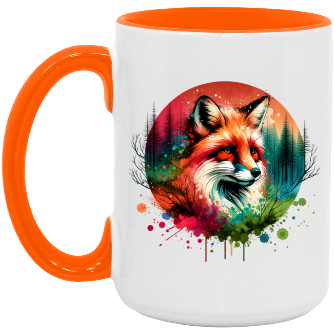Fox Portrait - Mugs
