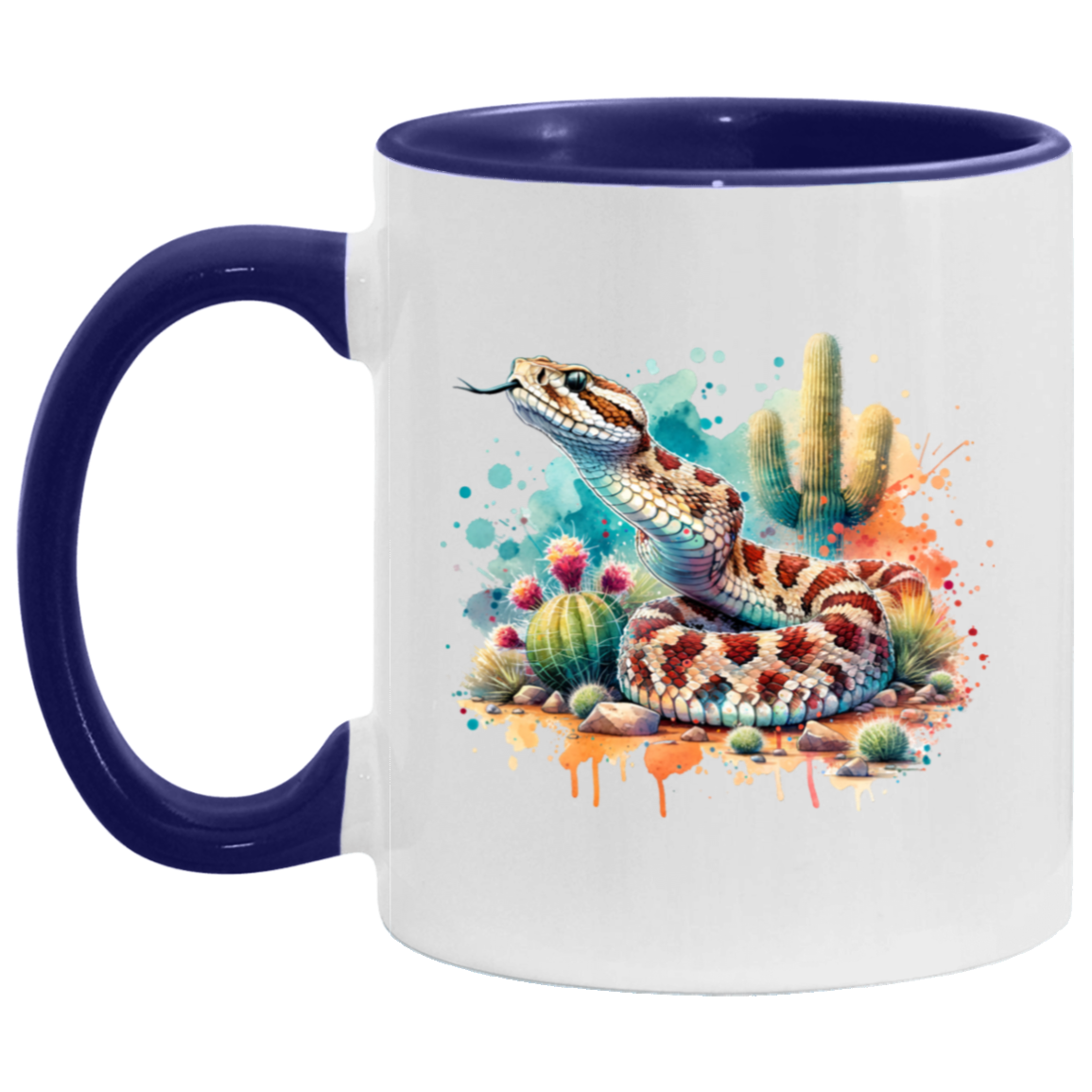 Rattlesnake Scenting the Air - Mugs