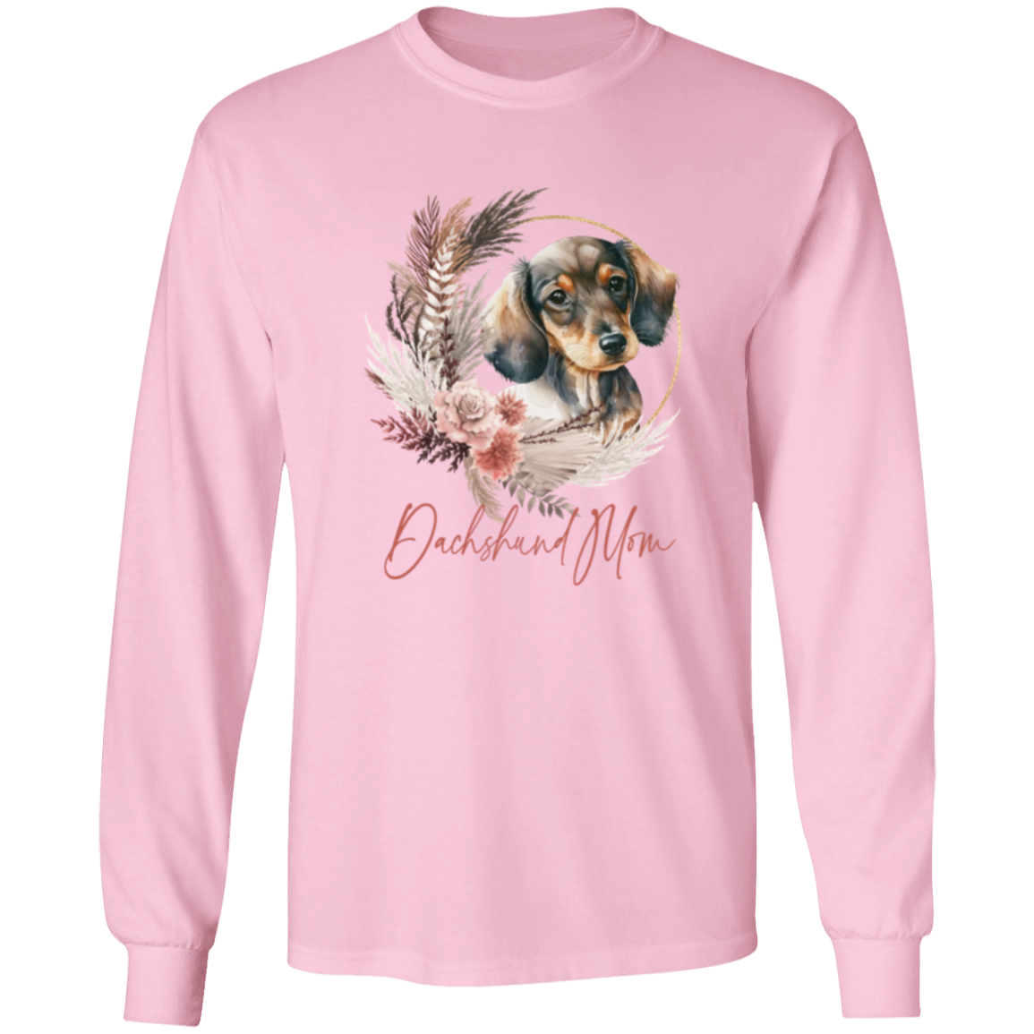 Dachshund Mom Boho Wreath Tshirts, Hoodies and Sweatshirts