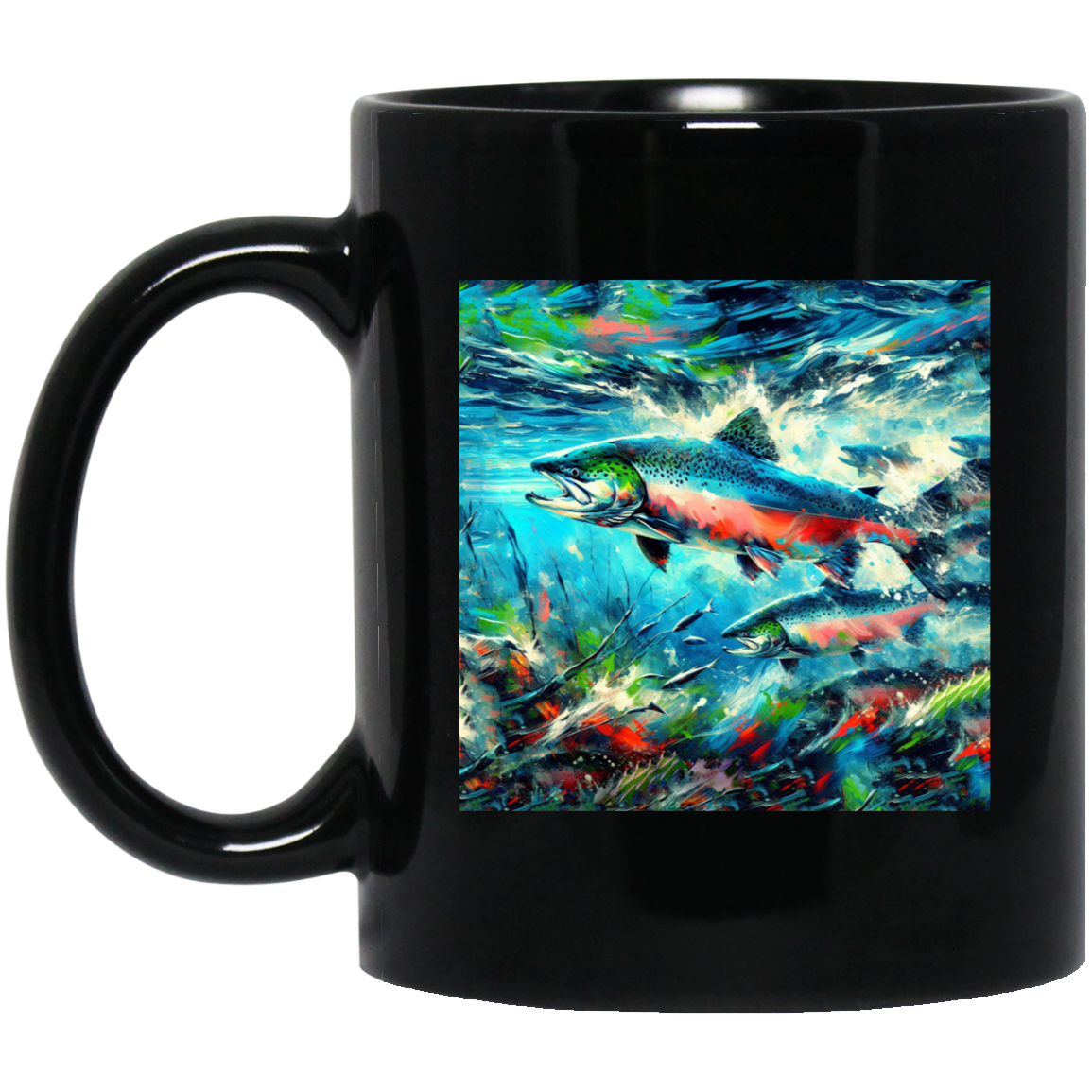 Salmon Returning - Mugs