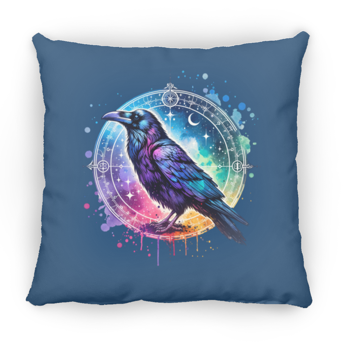 Raven Compass - Throw Pillows