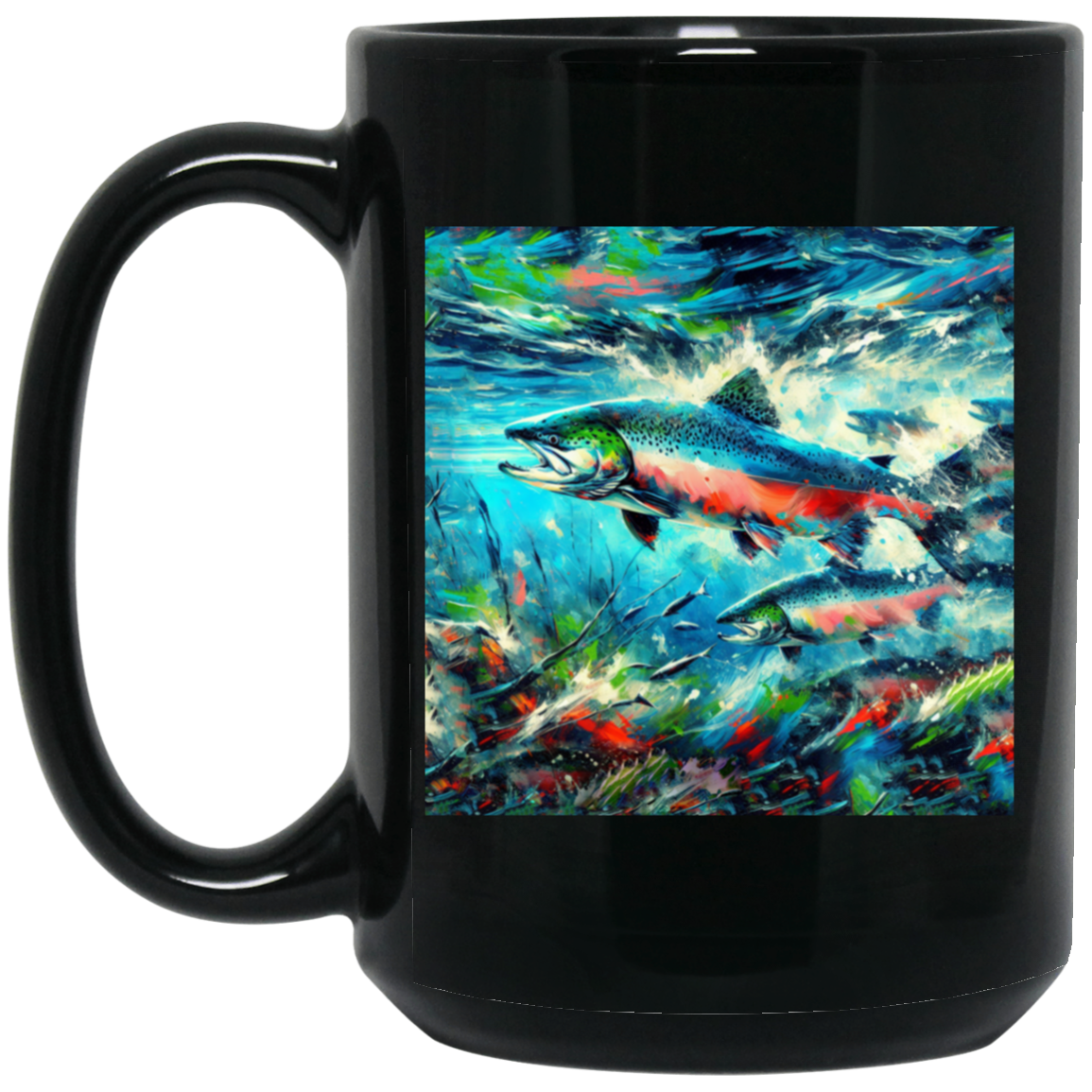 Salmon Returning - Mugs