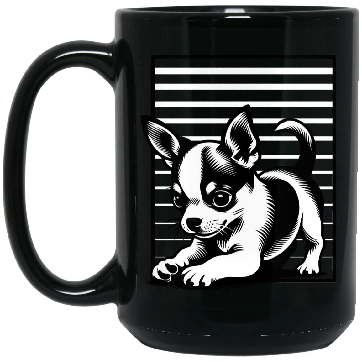 Chihuahua Stripes - Mugs
