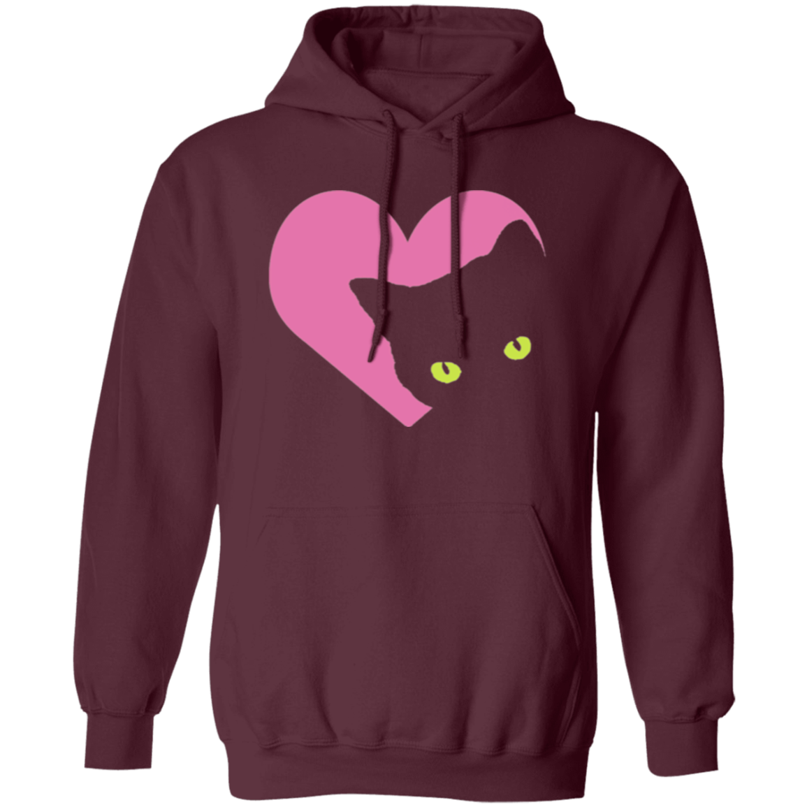 Black Cat Heart - T-shirts, Hoodies and Sweatshirts