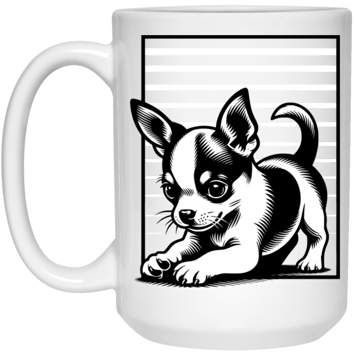 Chihuahua Stripes - Mugs