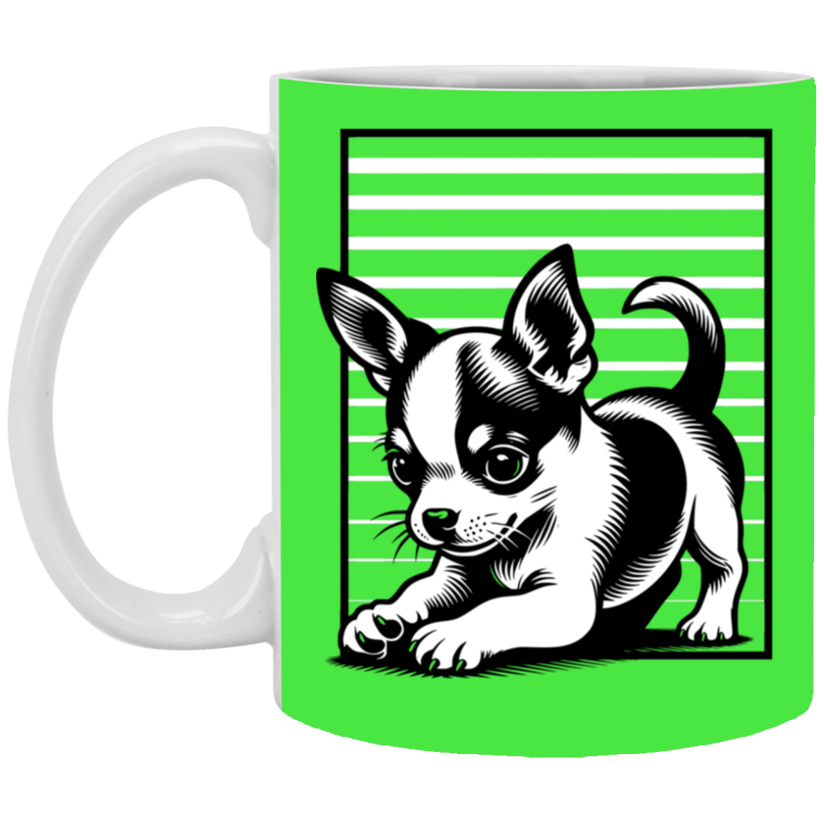 Chihuahua Stripes - Mugs