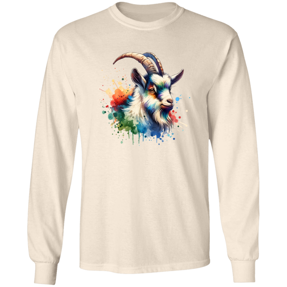 Goat Portrait Watercolor T-shirts, Hoodies and Sweatshirts
