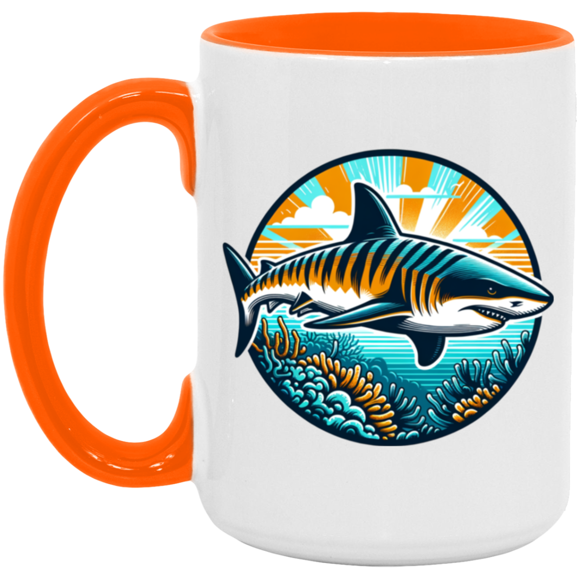 Tiger Shark Graphic Mugs